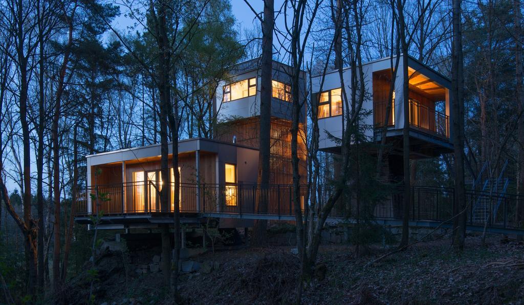 Baumhaus Lodge Schrems Schrems  Екстер'єр фото
